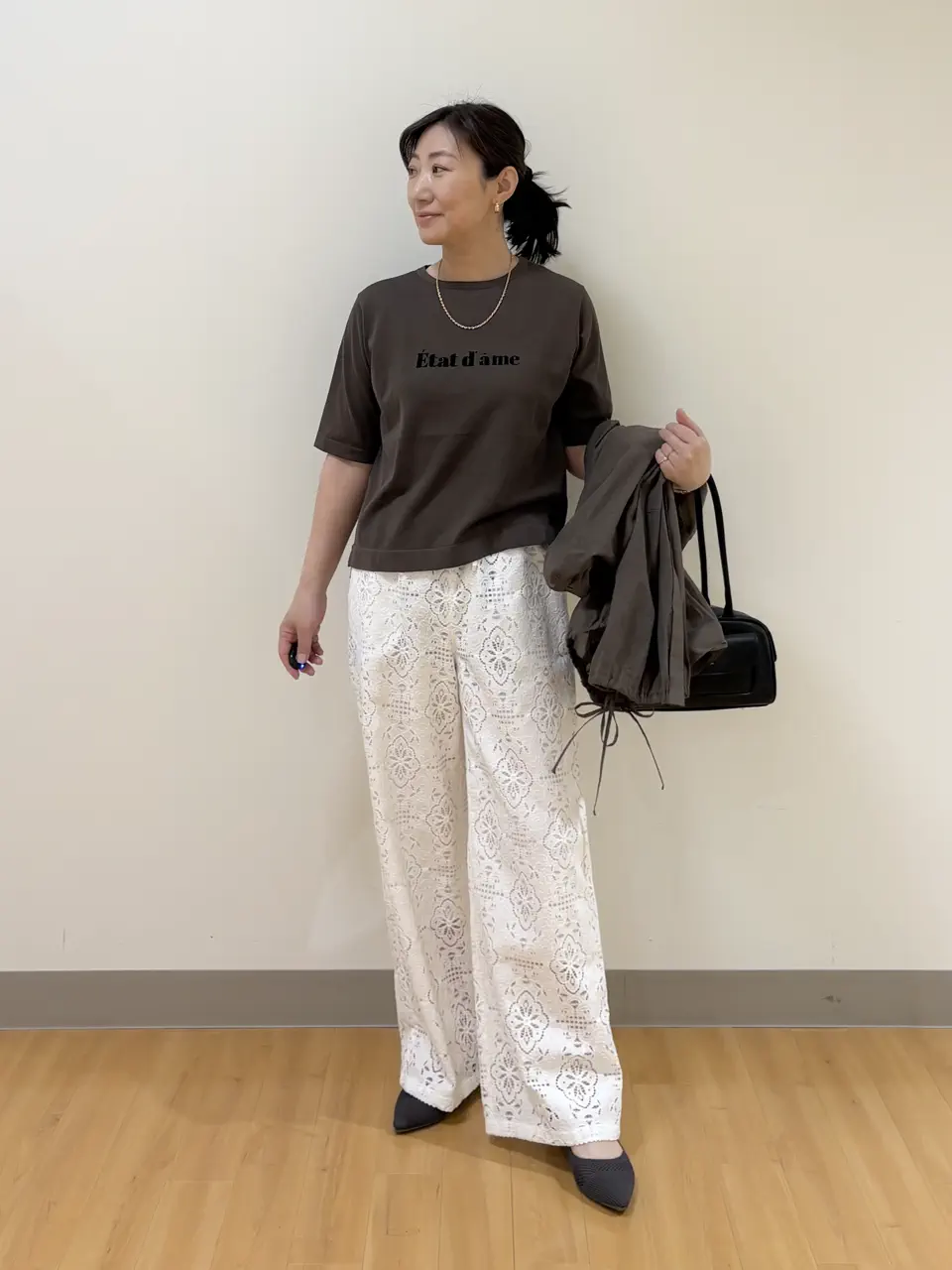 ONWARD CROSSET SELECT TAKI コーディネート画像