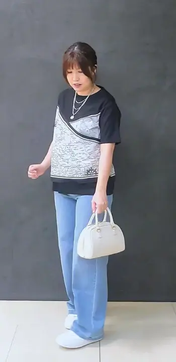 ONWARD CROSSET SELECT 森 コーディネート画像