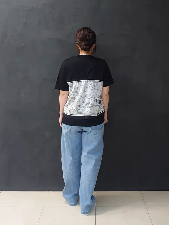 ONWARD CROSSET SELECT 森 コーディネート画像