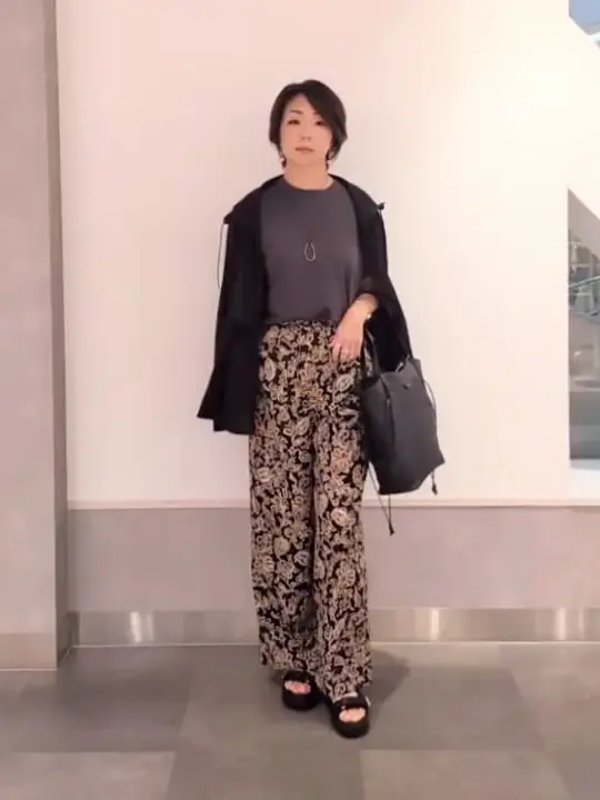 ONWARD CROSSET SELECT niwa コーディネート画像