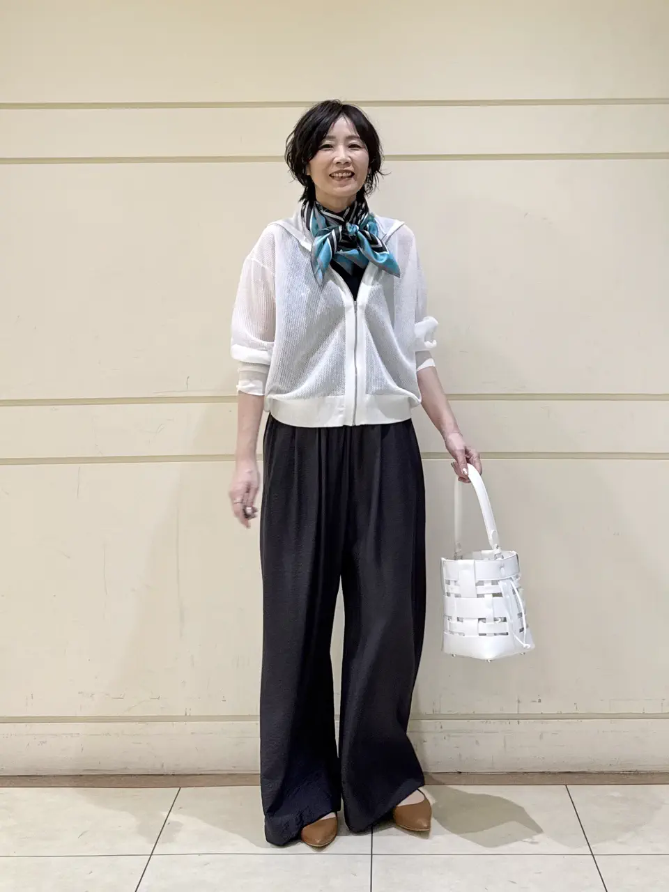 ONWARD CROSSET SELECT maruri コーディネート画像
