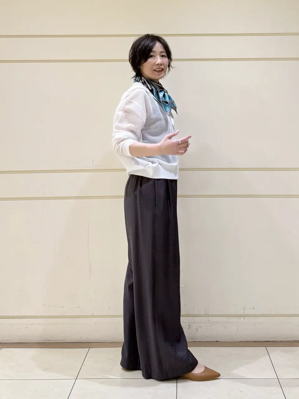 ONWARD CROSSET SELECT maruri コーディネート画像