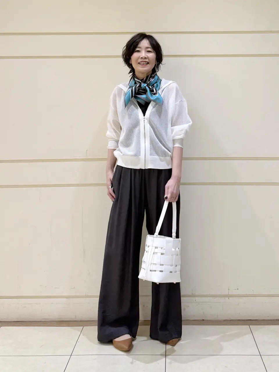 ONWARD CROSSET SELECT maruri コーディネート画像