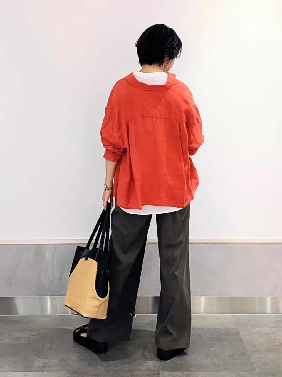 ONWARD CROSSET SELECT niwa コーディネート画像