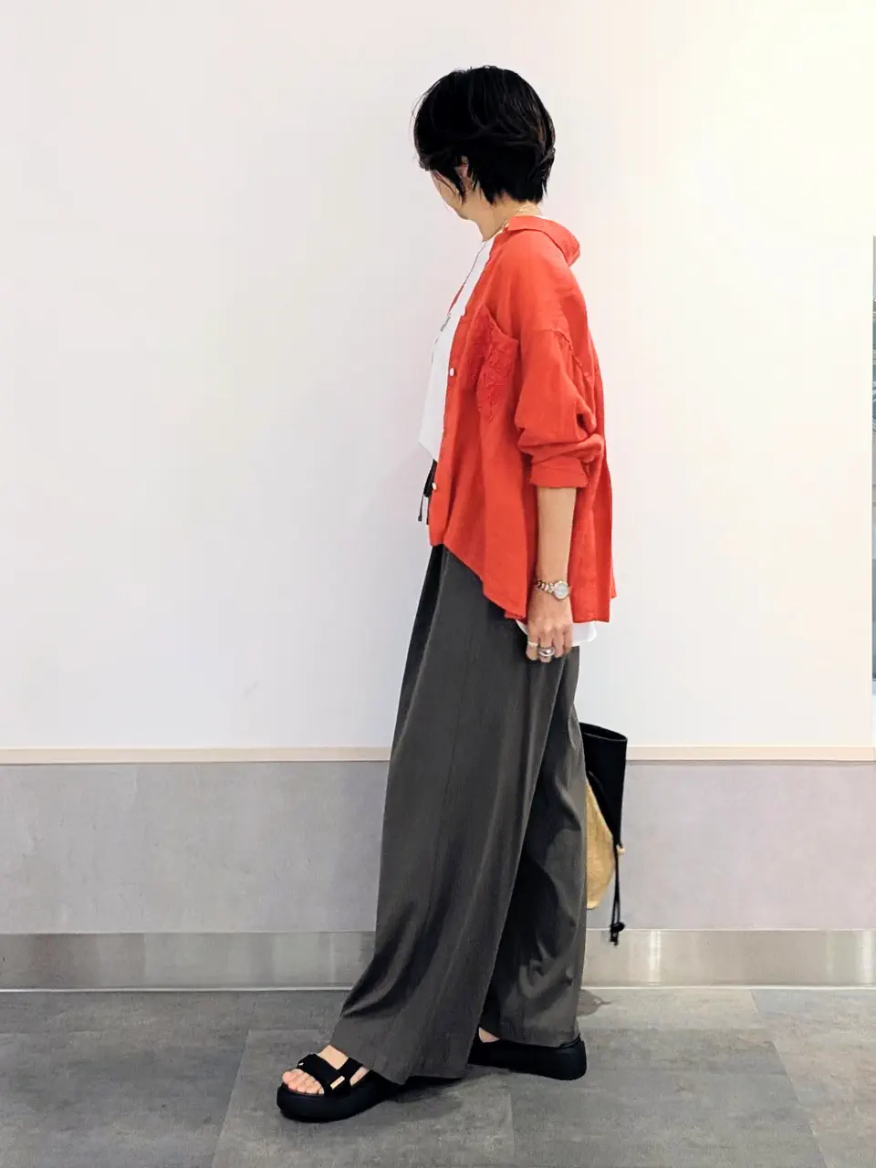 ONWARD CROSSET SELECT niwa コーディネート画像