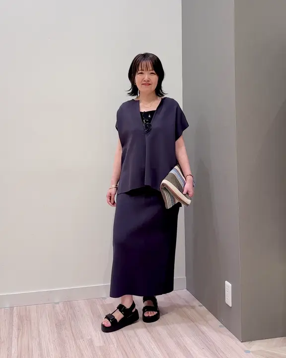 ONWARD CROSSET SELECT フジコ コーディネート画像