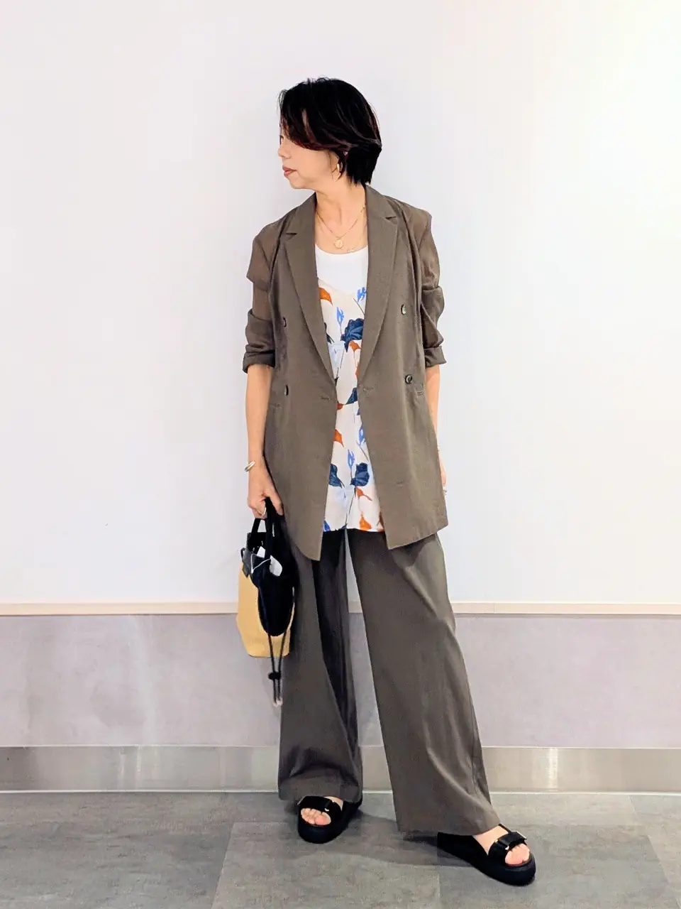 ONWARD CROSSET SELECT niwa コーディネート画像