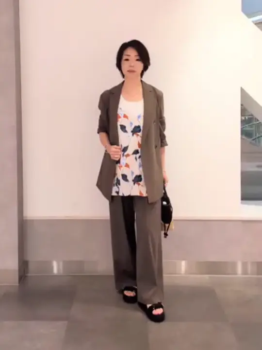 ONWARD CROSSET SELECT niwa コーディネート画像