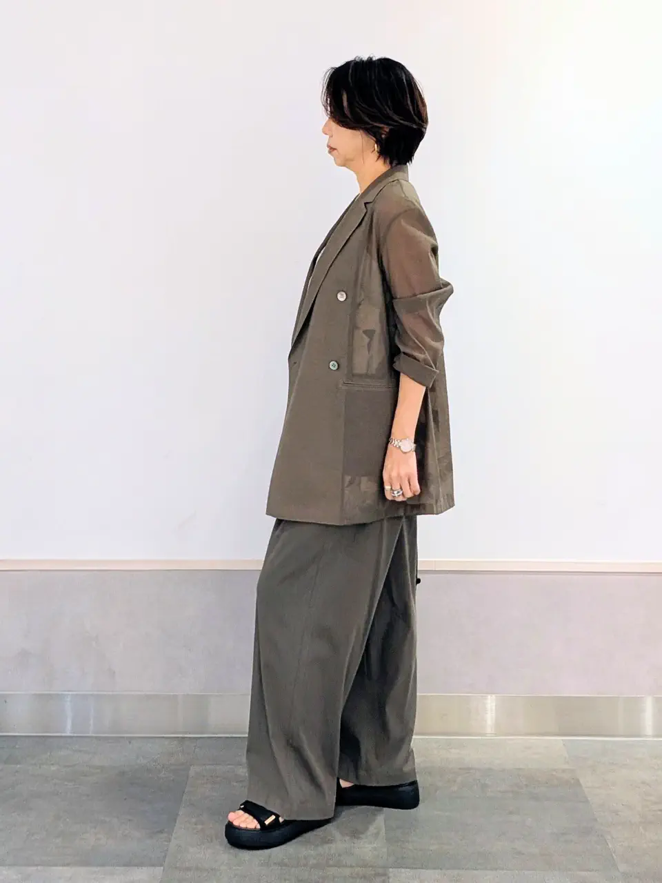 ONWARD CROSSET SELECT niwa コーディネート画像