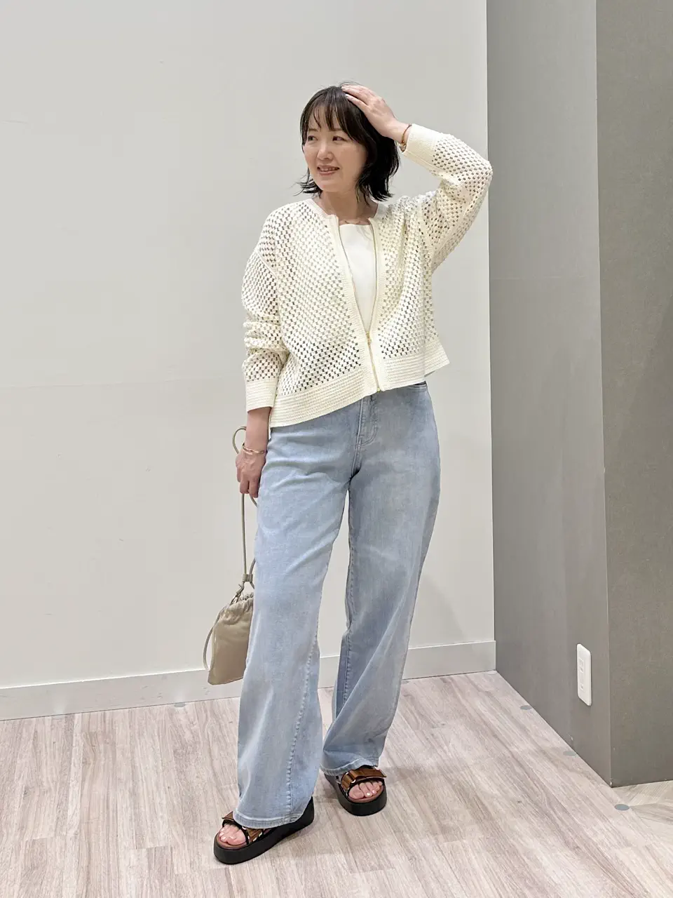 ONWARD CROSSET SELECT フジコ コーディネート画像