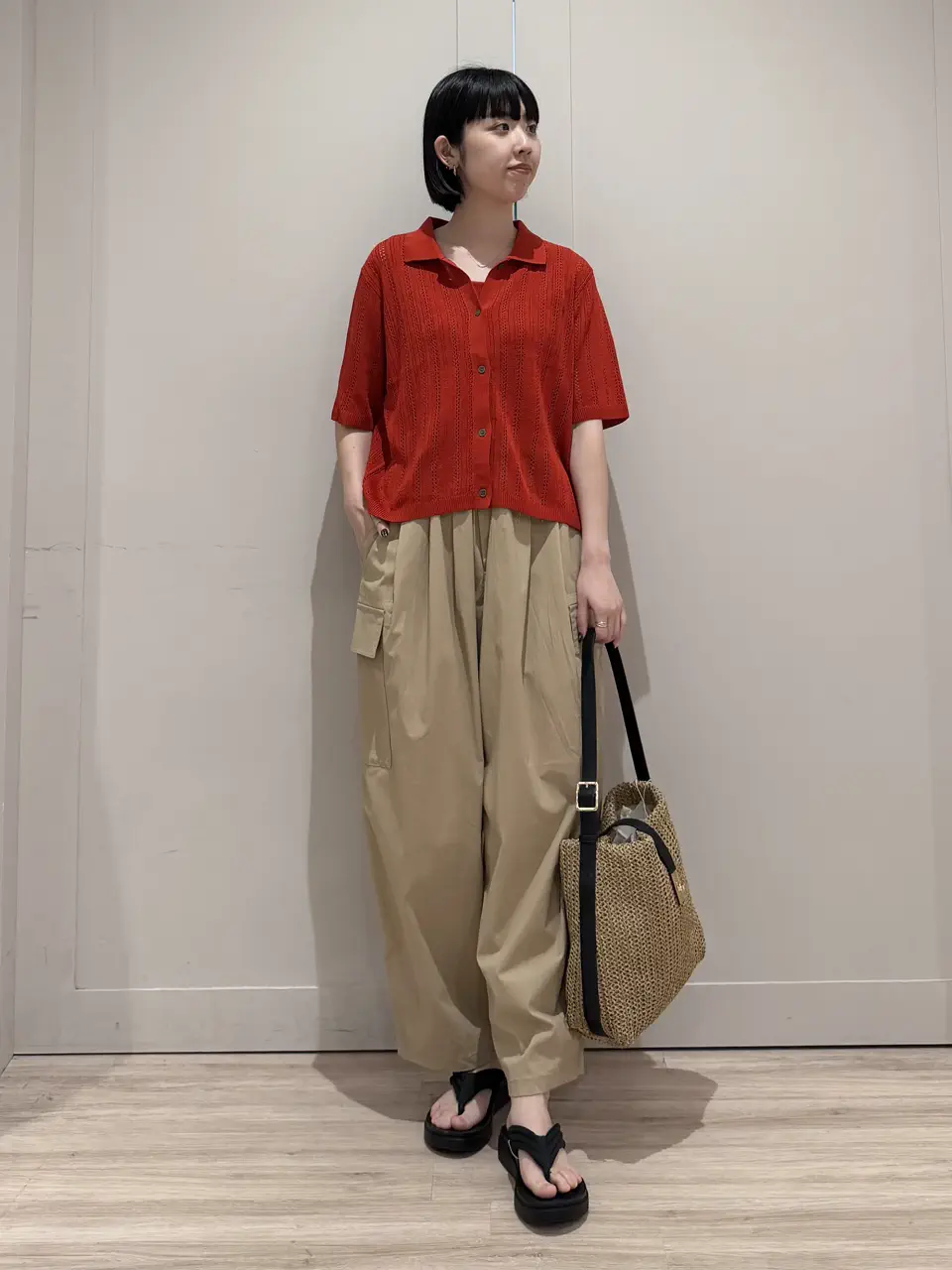  スタッフ コーディネート画像