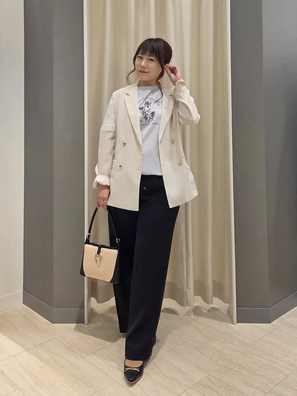  丸川 コーディネート画像