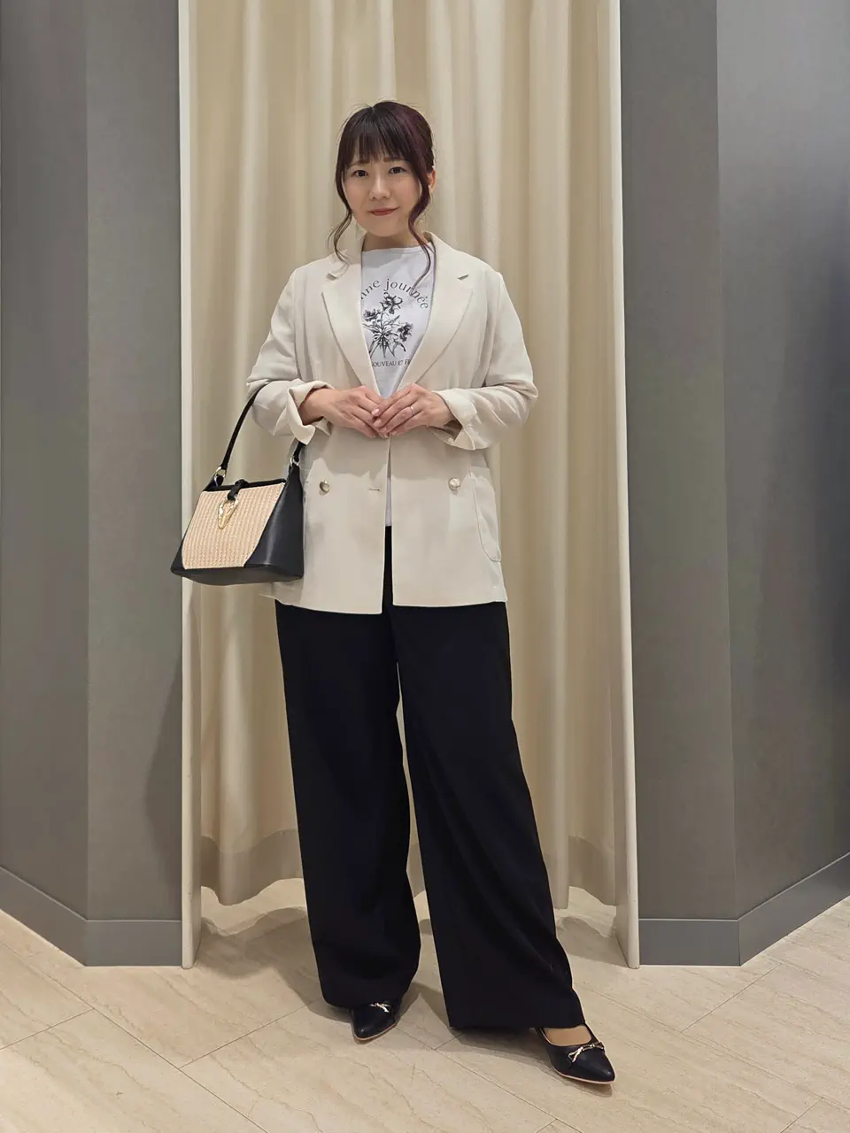 ONWARD CROSSET SELECT 丸川 コーディネート画像