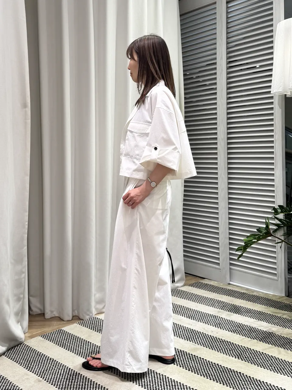 ONWARD CROSSET SELECT KURIYAMA コーディネート画像