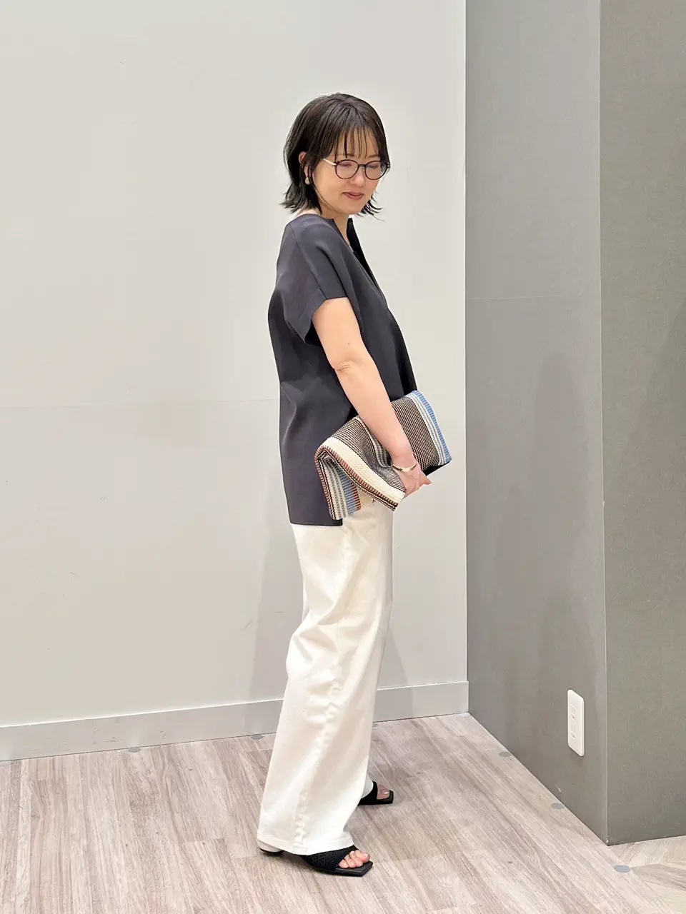 ONWARD CROSSET SELECT フジコ コーディネート画像