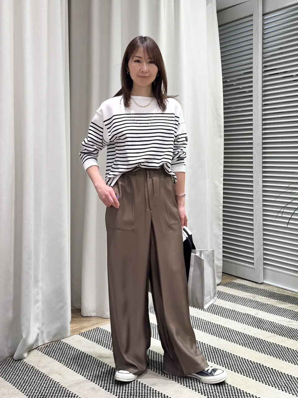 ONWARD CROSSET SELECT KURIYAMA コーディネート画像