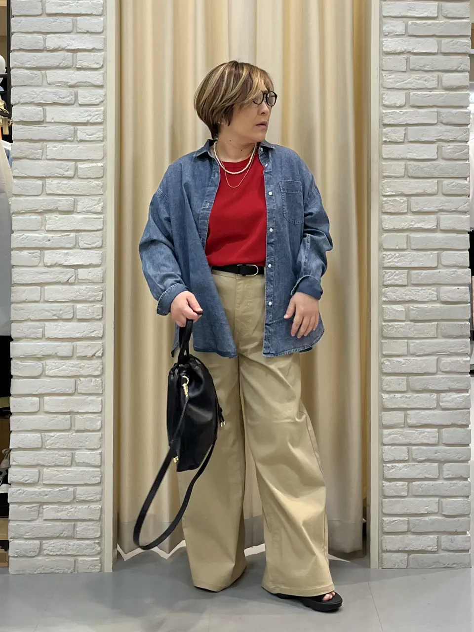 ONWARD CROSSET SELECT 吉田 コーディネート画像