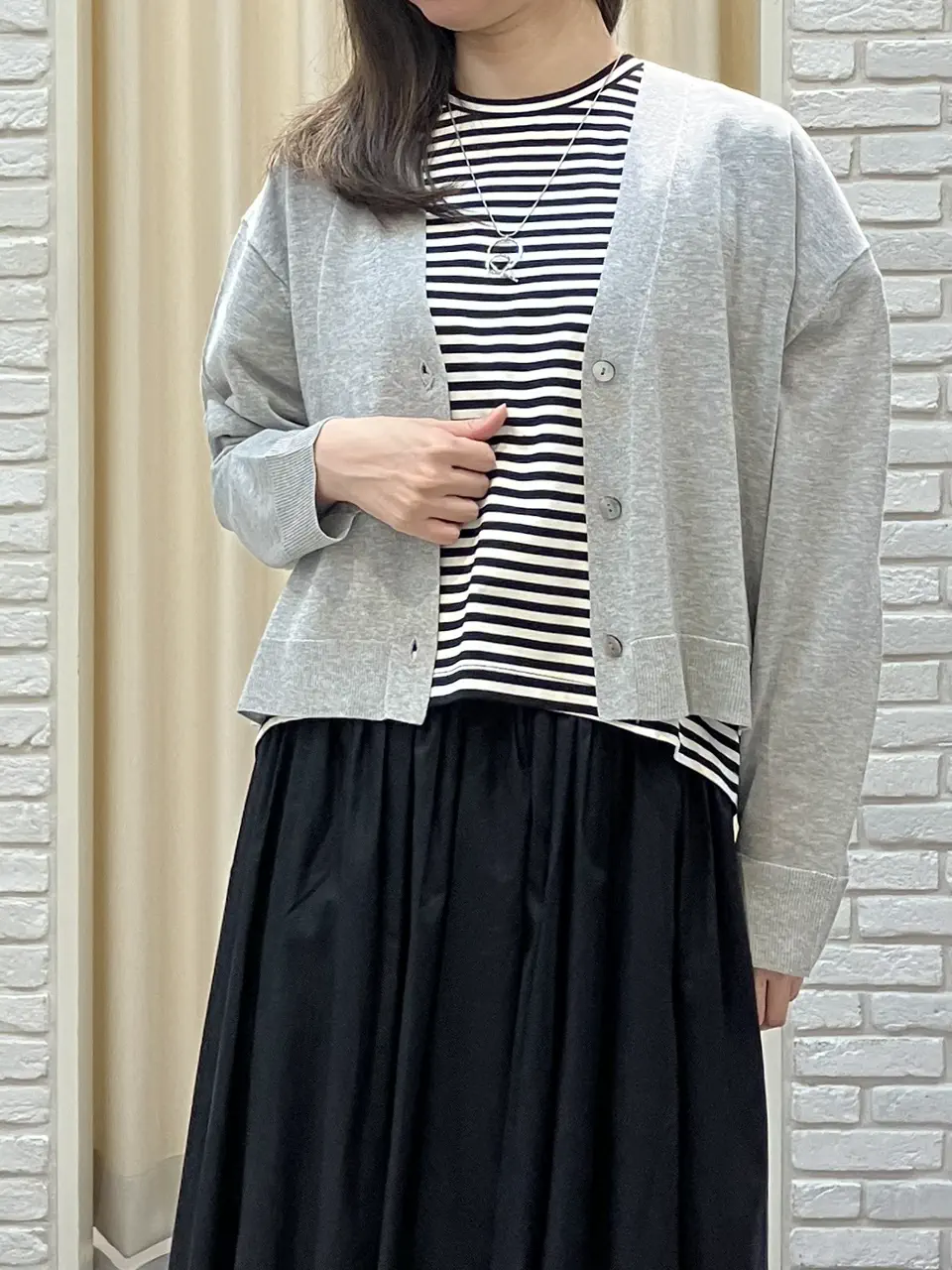 ONWARD CROSSET SELECT 檀 コーディネート画像