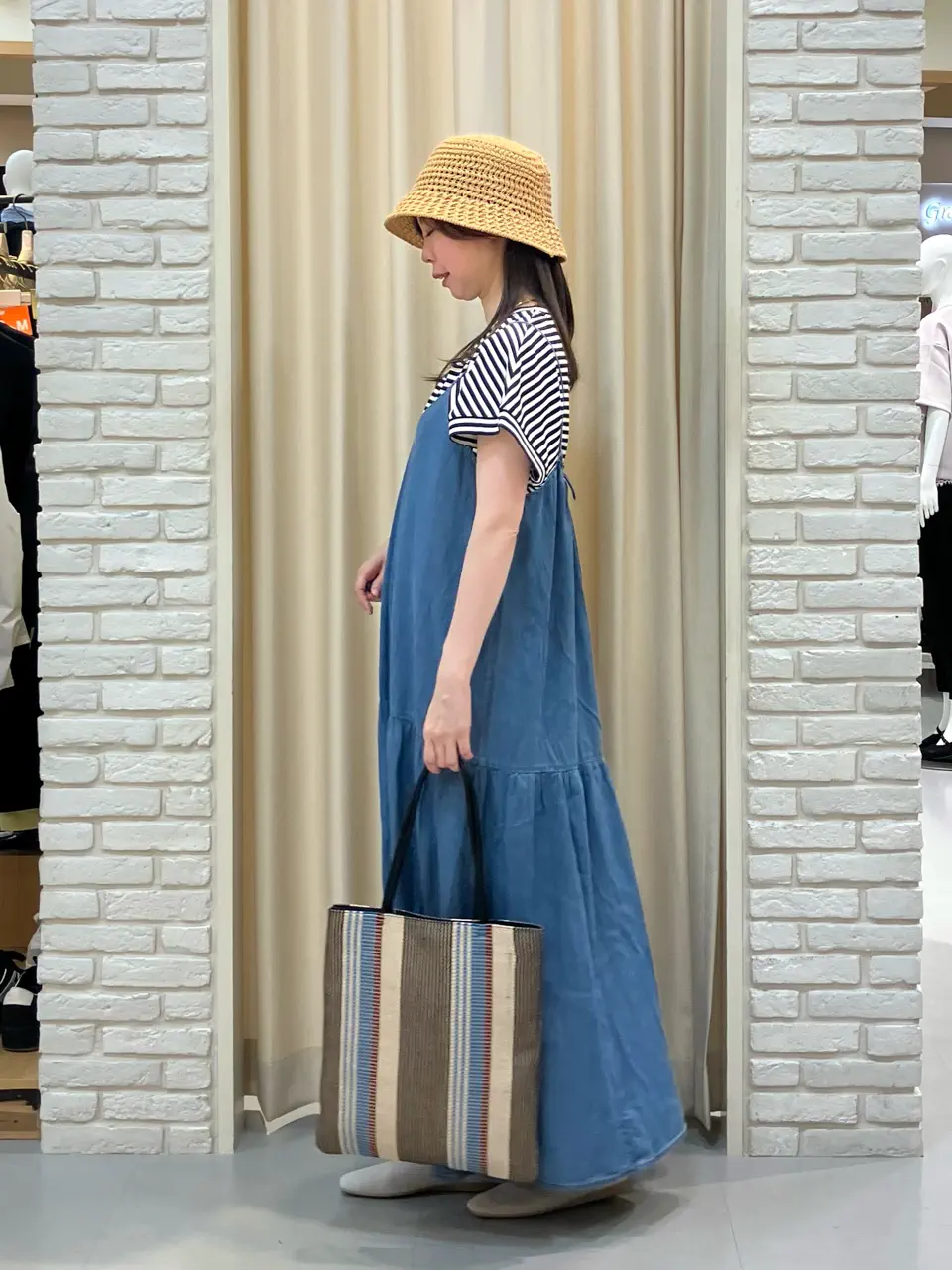 ONWARD CROSSET SELECT 檀 コーディネート画像