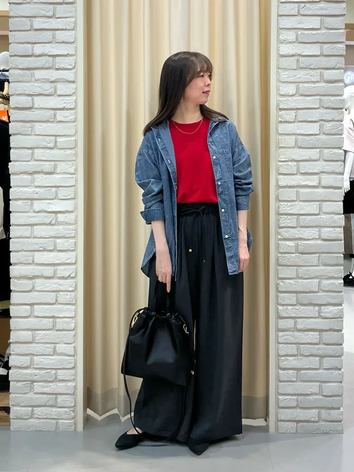 ONWARD CROSSET SELECT 檀 コーディネート画像