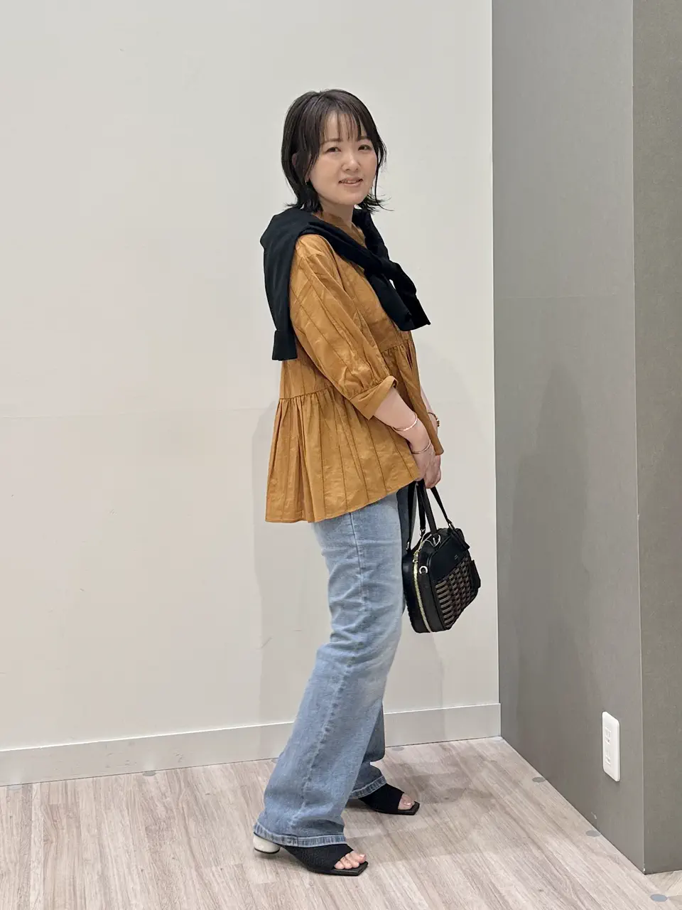 ONWARD CROSSET SELECT フジコ コーディネート画像