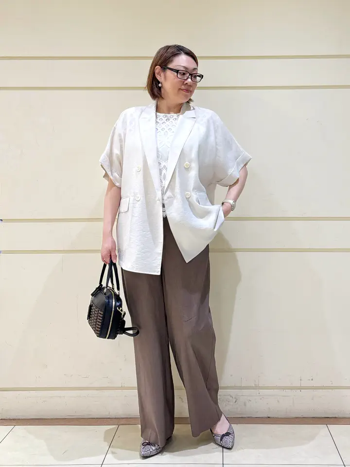 ONWARD CROSSET SELECT 山崎 コーディネート画像