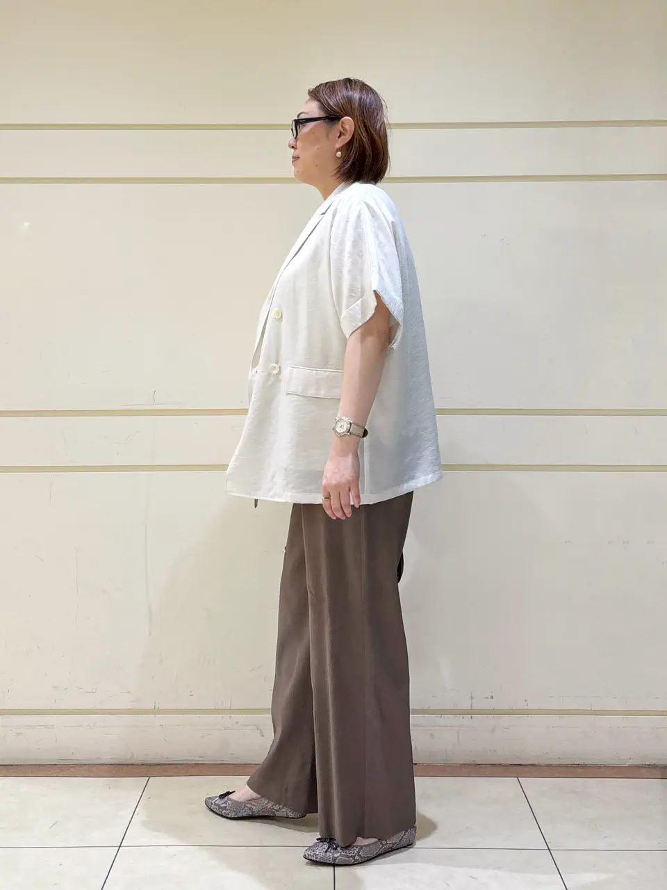 ONWARD CROSSET SELECT 山崎 コーディネート画像