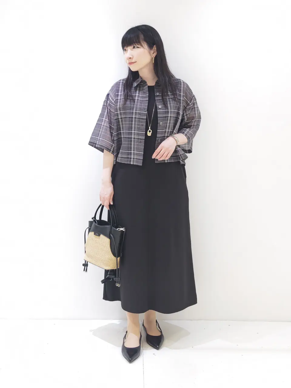 ONWARD CROSSET SELECT 福田 コーディネート画像
