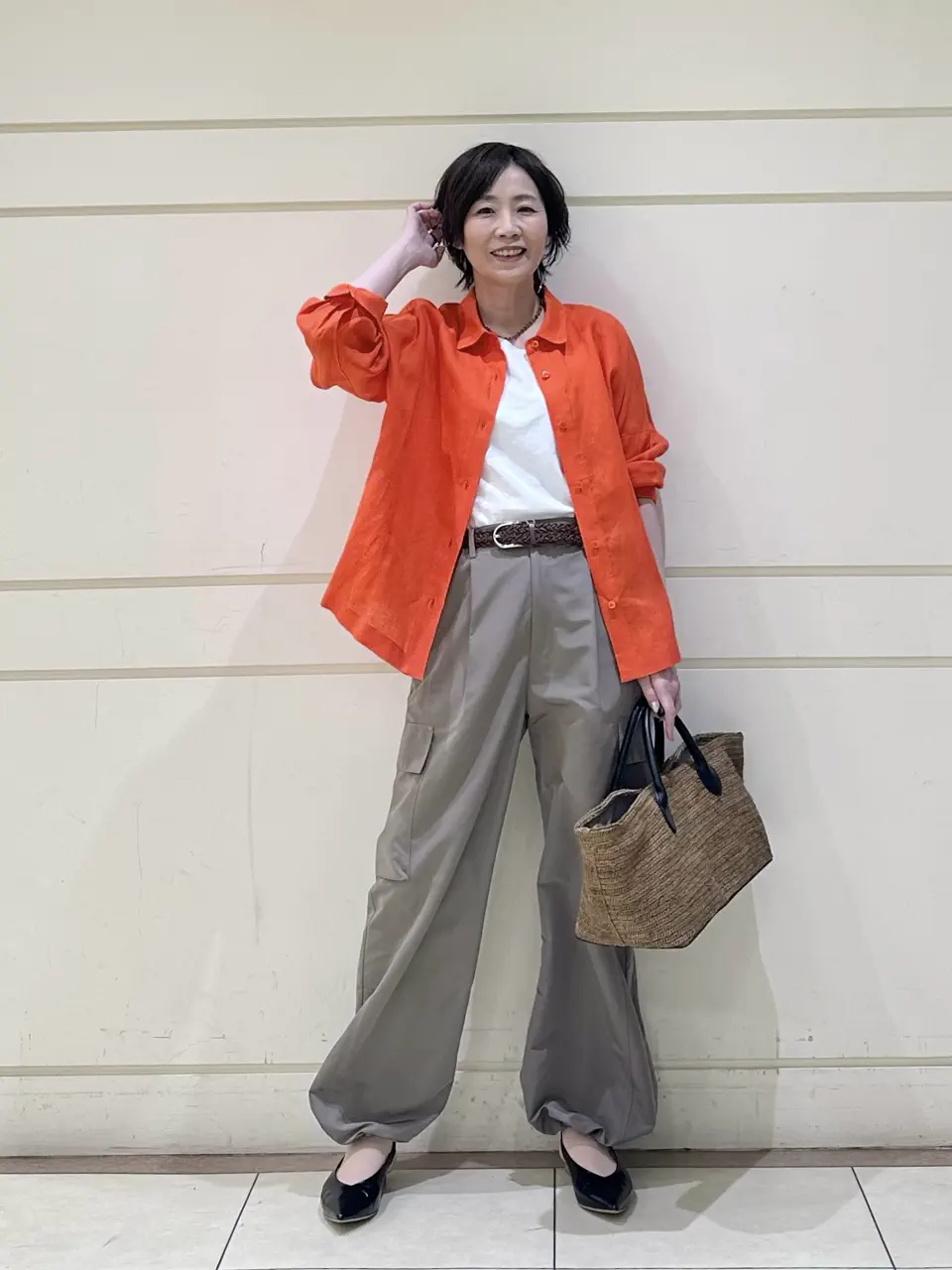 ONWARD CROSSET SELECT maruri コーディネート画像