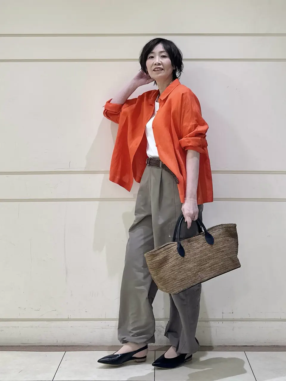 ONWARD CROSSET SELECT maruri コーディネート画像