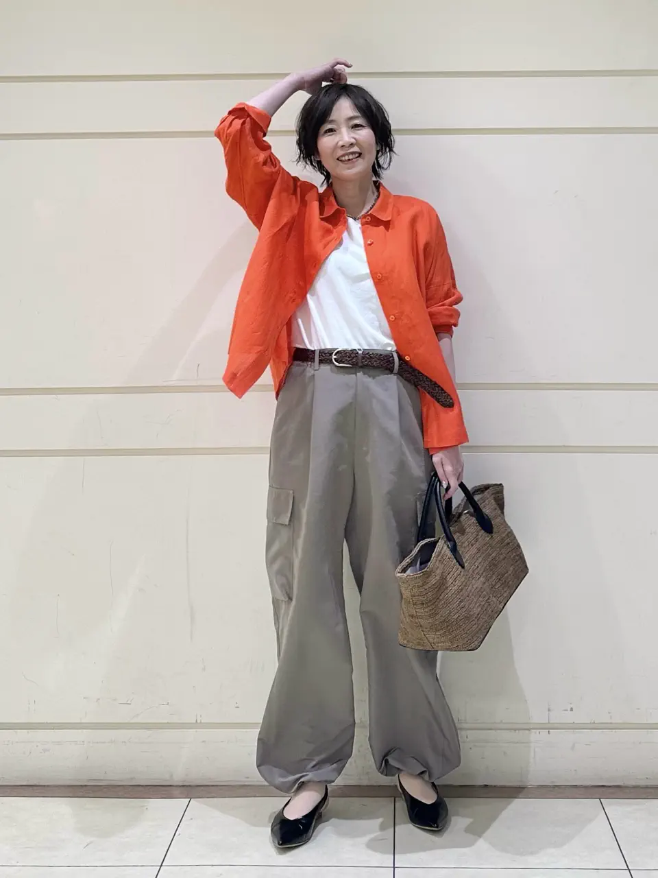 ONWARD CROSSET SELECT maruri コーディネート画像