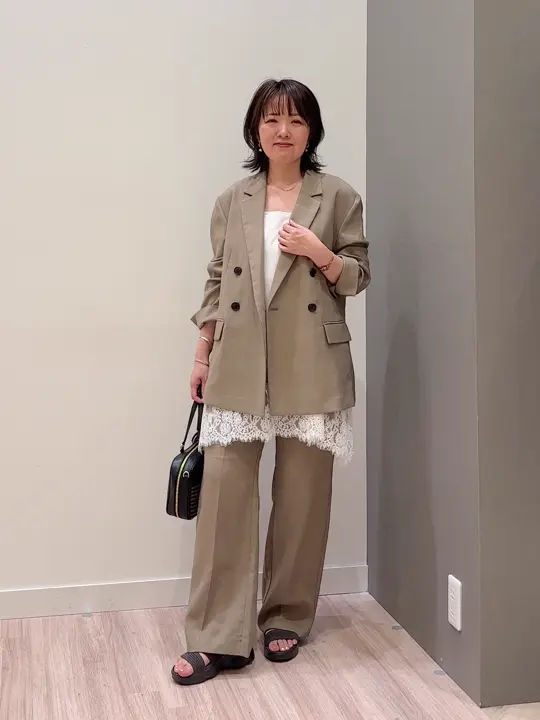 ONWARD CROSSET SELECT フジコ コーディネート画像