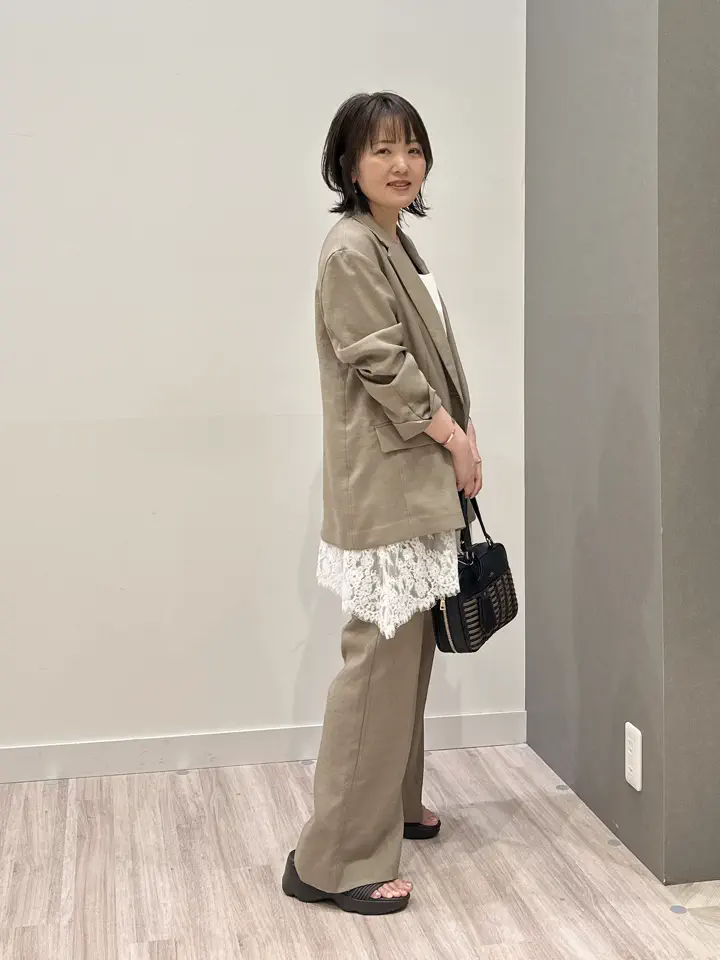 ONWARD CROSSET SELECT フジコ コーディネート画像