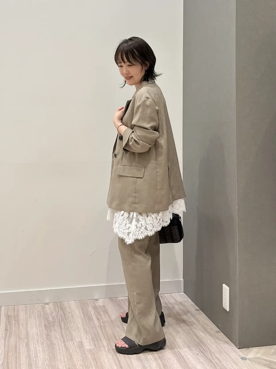 ONWARD CROSSET SELECT フジコ コーディネート画像