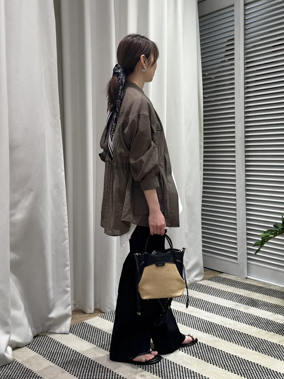 ONWARD CROSSET SELECT KURIYAMA コーディネート画像