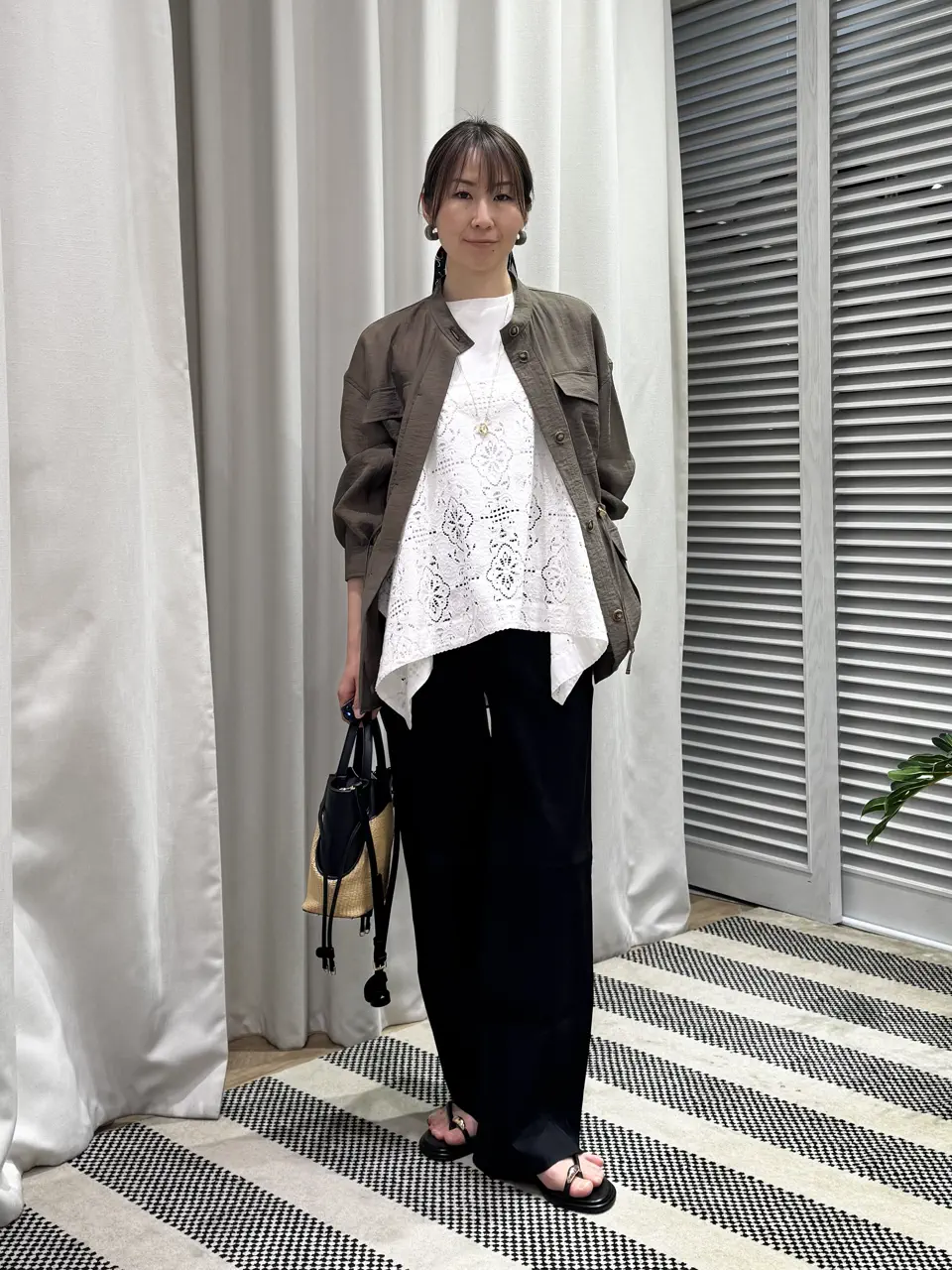 ONWARD CROSSET SELECT KURIYAMA コーディネート画像