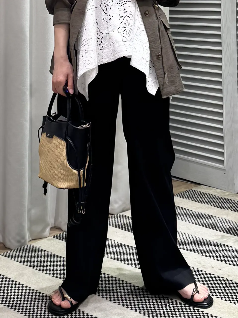 ONWARD CROSSET SELECT KURIYAMA コーディネート画像