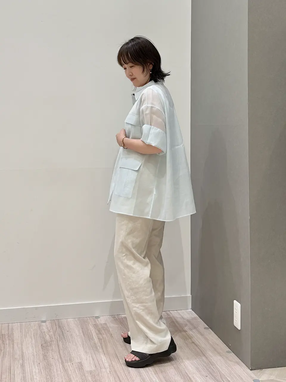 ONWARD CROSSET SELECT フジコ コーディネート画像