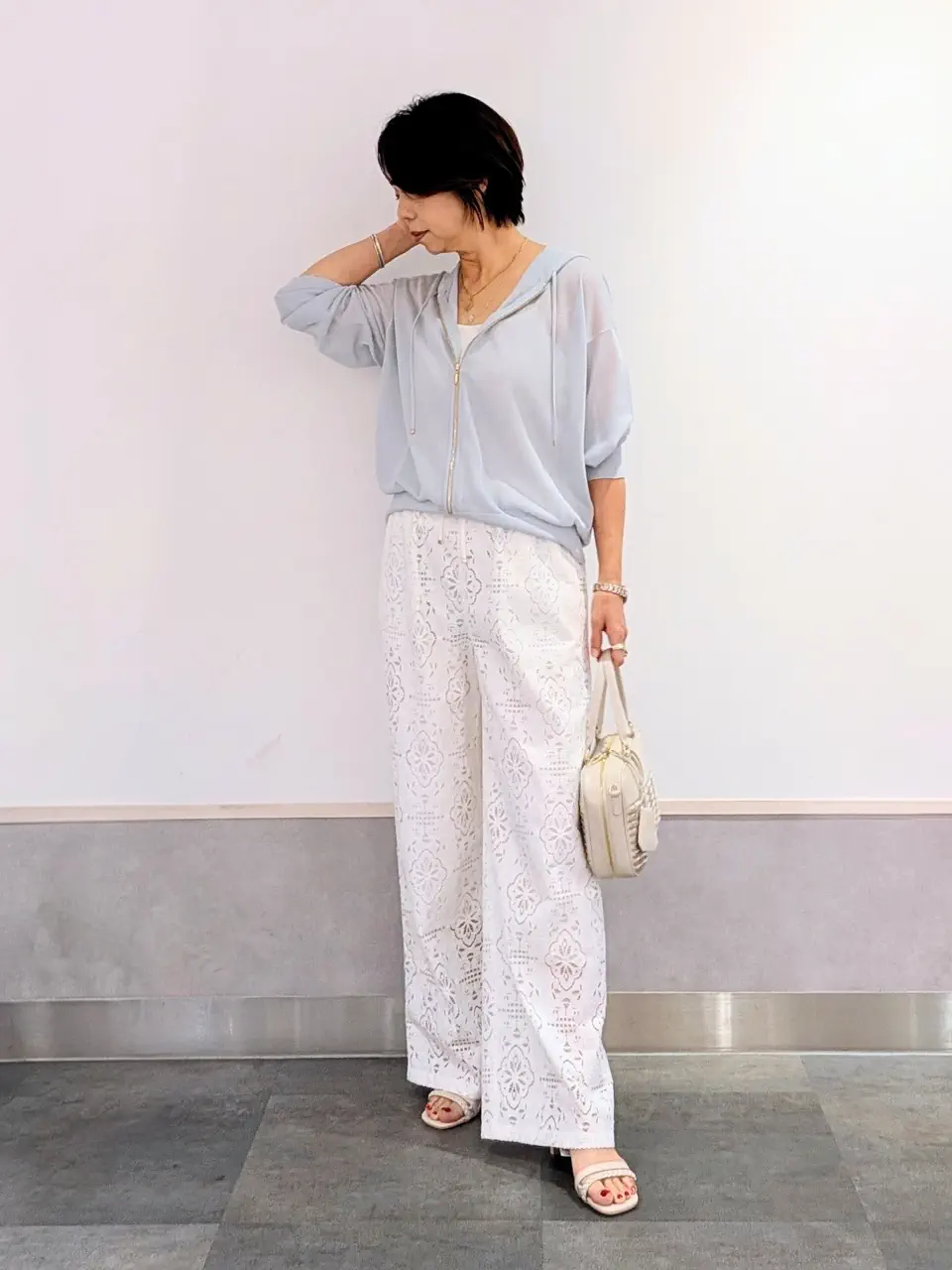 ONWARD CROSSET SELECT niwa コーディネート画像