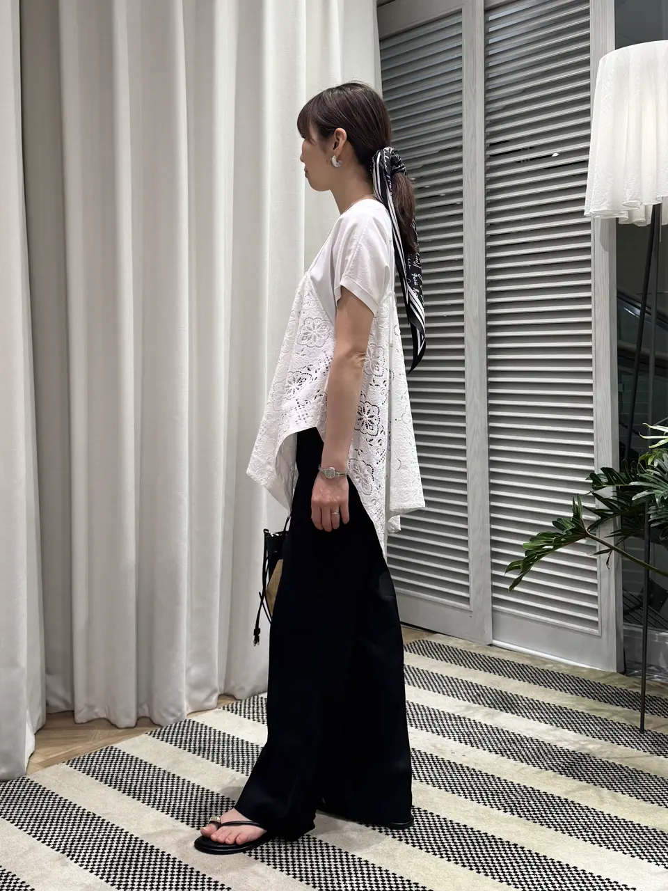 ONWARD CROSSET SELECT KURIYAMA コーディネート画像