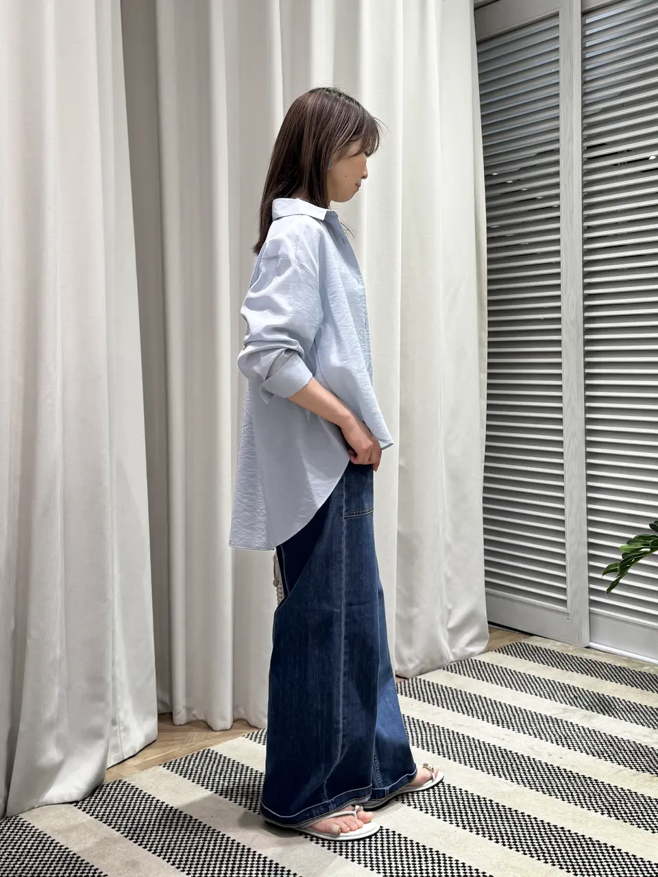 ONWARD CROSSET SELECT KURIYAMA コーディネート画像