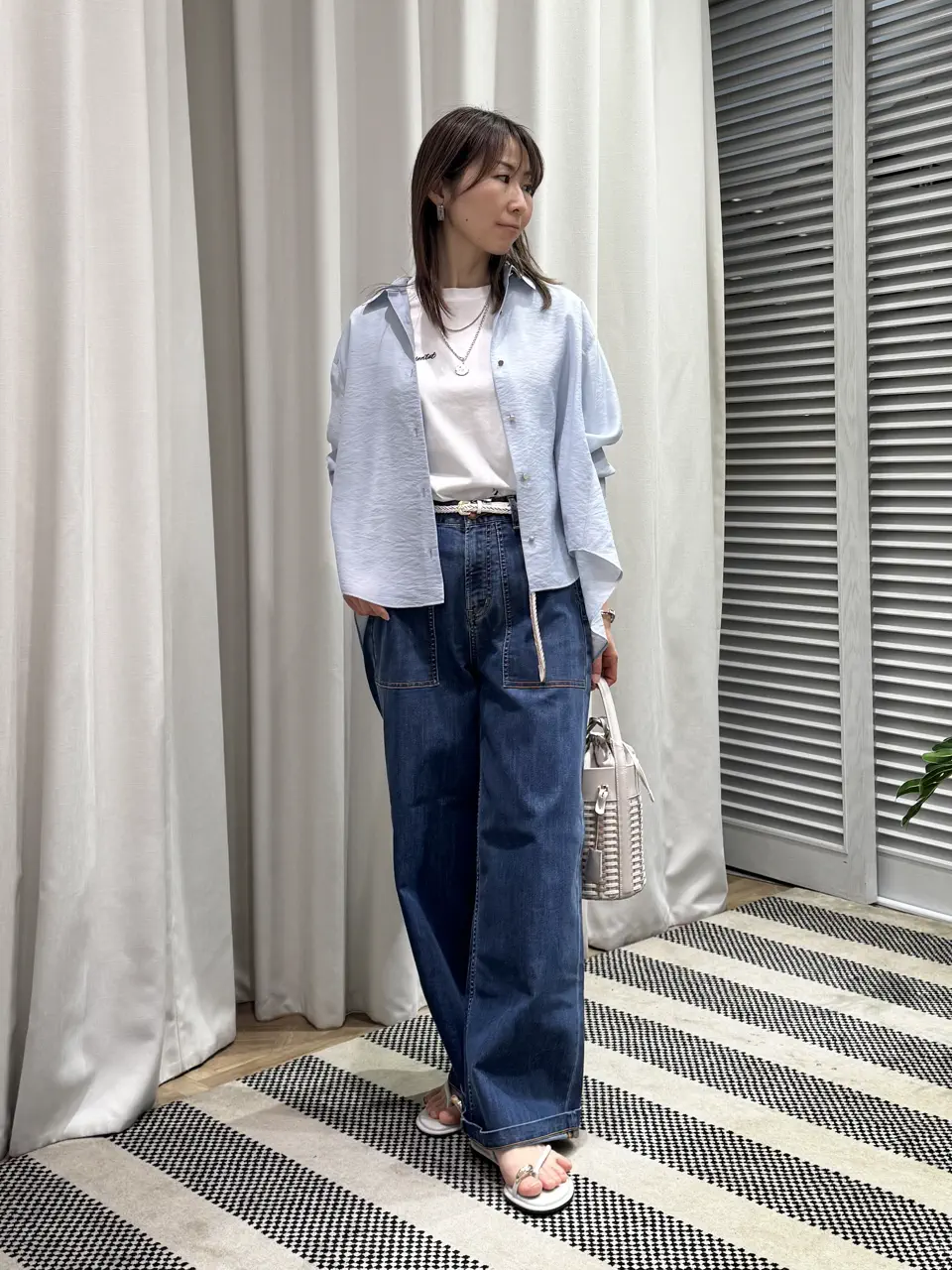 ONWARD CROSSET SELECT KURIYAMA コーディネート画像