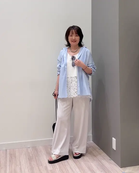 ONWARD CROSSET SELECT フジコ コーディネート画像