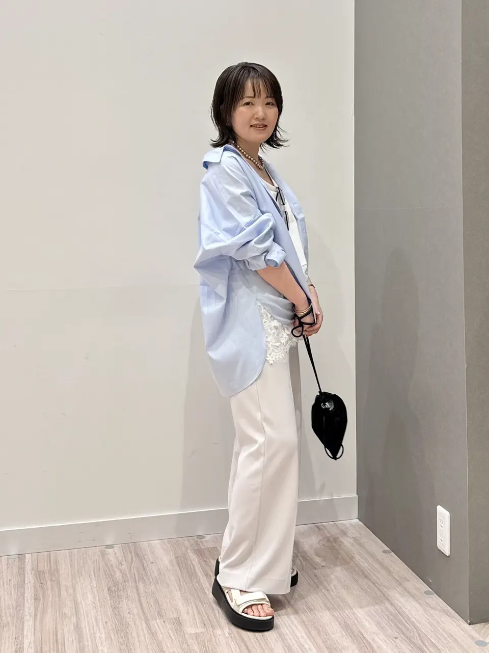 ONWARD CROSSET SELECT フジコ コーディネート画像