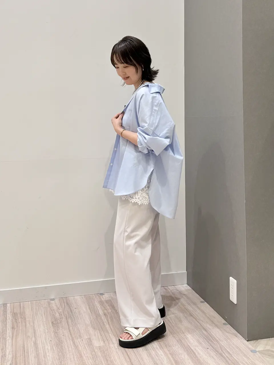 ONWARD CROSSET SELECT フジコ コーディネート画像