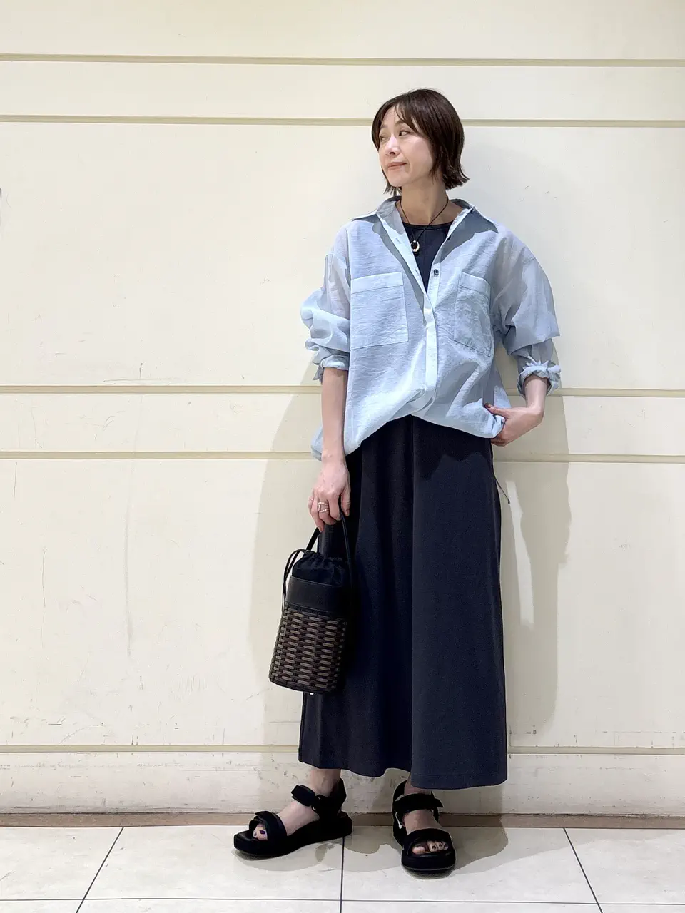 ONWARD CROSSET SELECT スタッフ コーディネート画像
