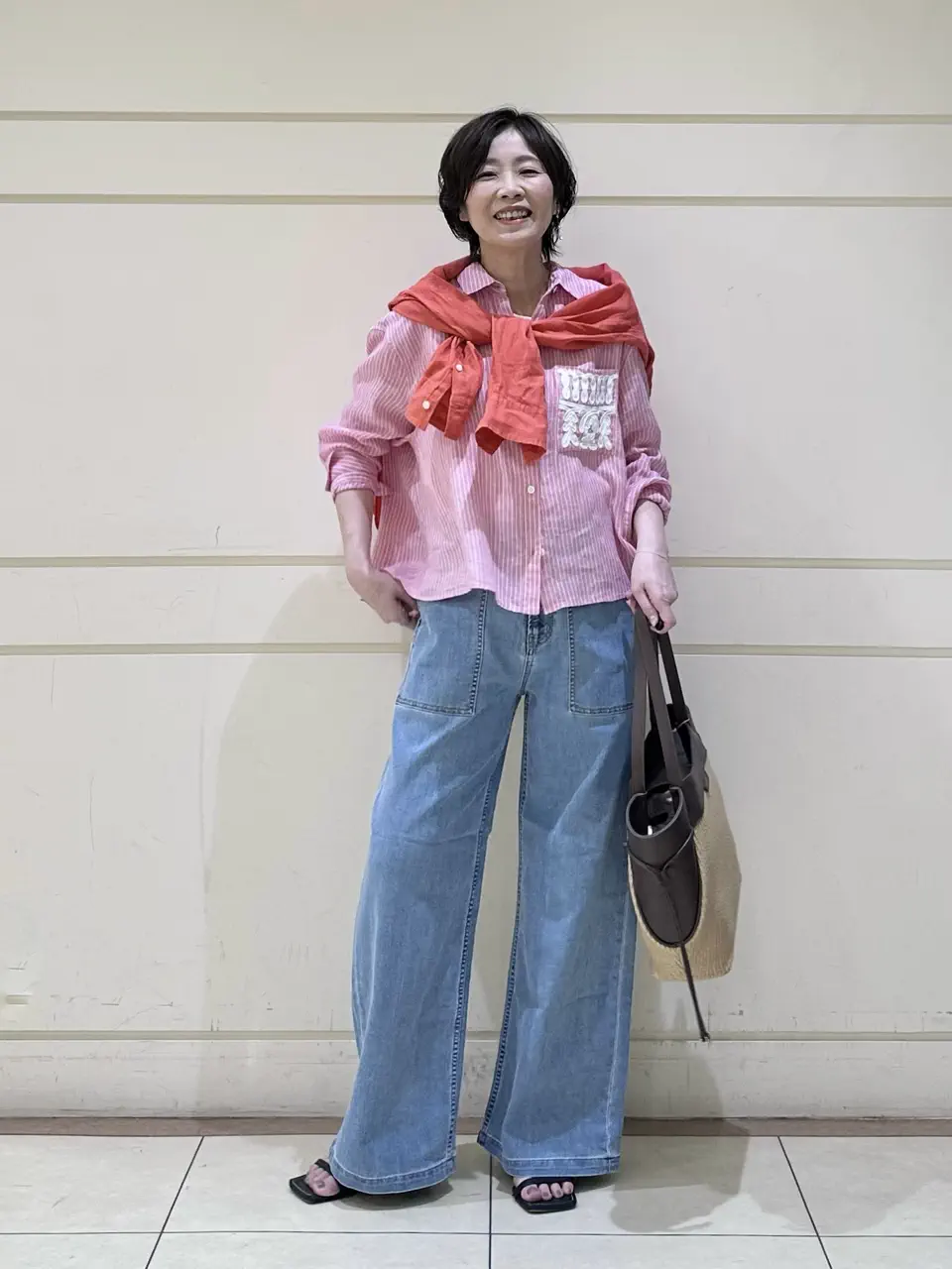 ONWARD CROSSET SELECT maruri コーディネート画像
