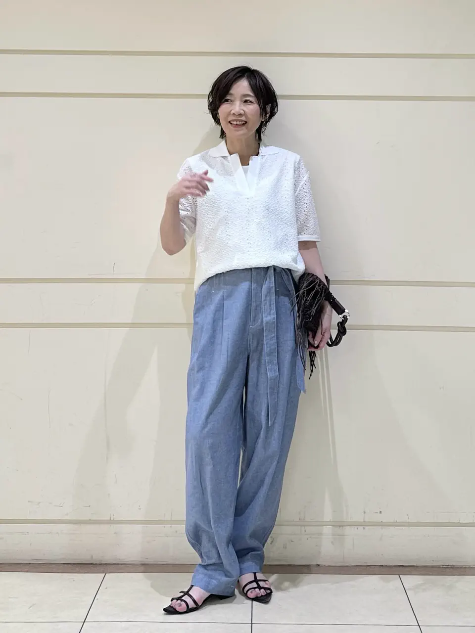 ONWARD CROSSET SELECT maruri コーディネート画像