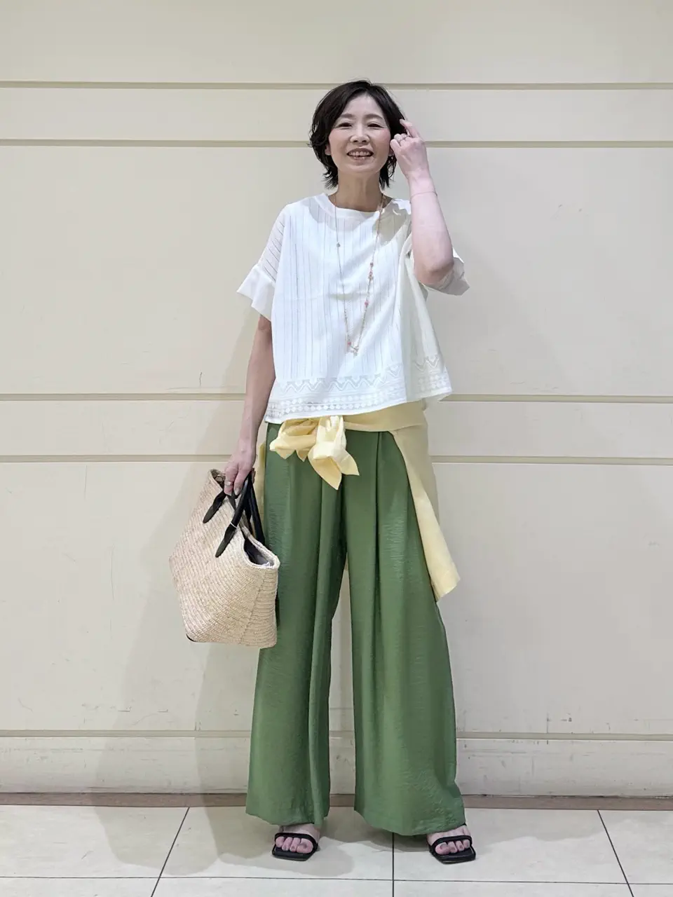 ONWARD CROSSET SELECT maruri コーディネート画像