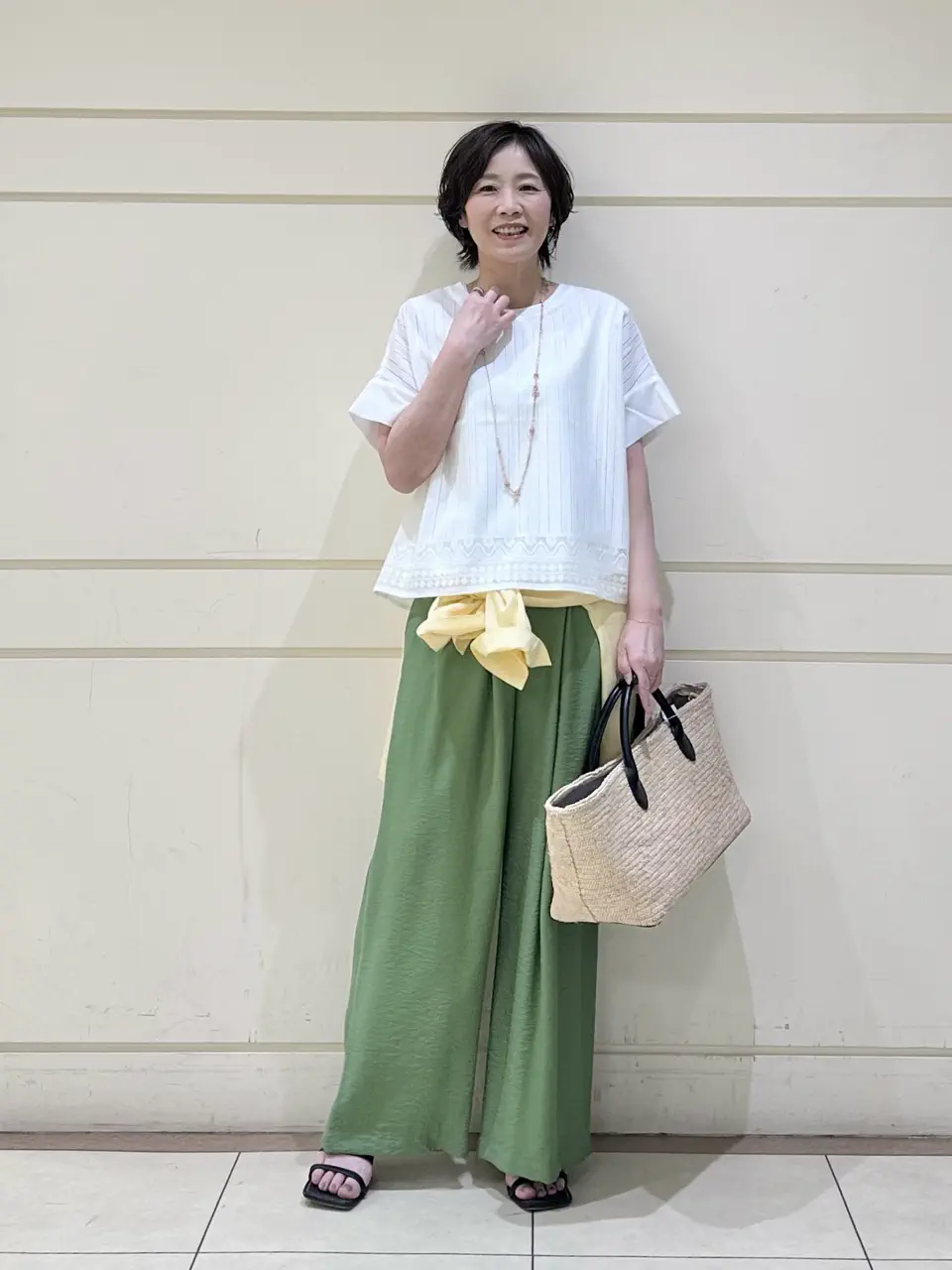 ONWARD CROSSET SELECT maruri コーディネート画像